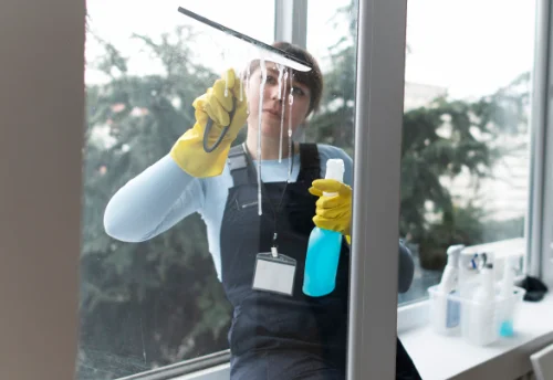 Nettoyage de vitres intérieures et extérieures à Galéria